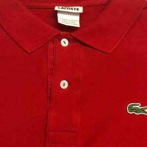 Red Large (7) Lacoste Polo